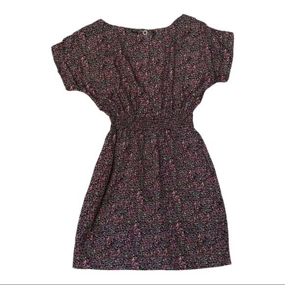 BCBGeneration Multicolored Smocked Waist Dress XS - Picture 3 of 8